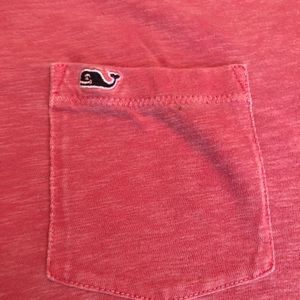 Short sleeved vineyard vines pocket tee